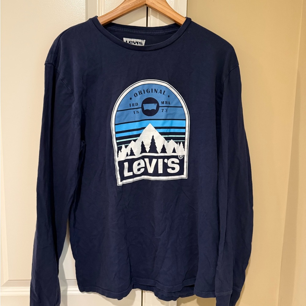 Levi's Dark Blue Graphic Tee
